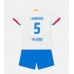 Barcelona Inigo Martinez #5 Replika Babykläder Borta matchkläder barn 2023-24 Korta ärmar (+ Korta byxor)